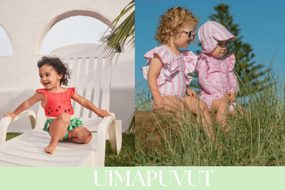 lasten uimapuvut ja uv-paita lasten uimapuvut ja uv-paita
