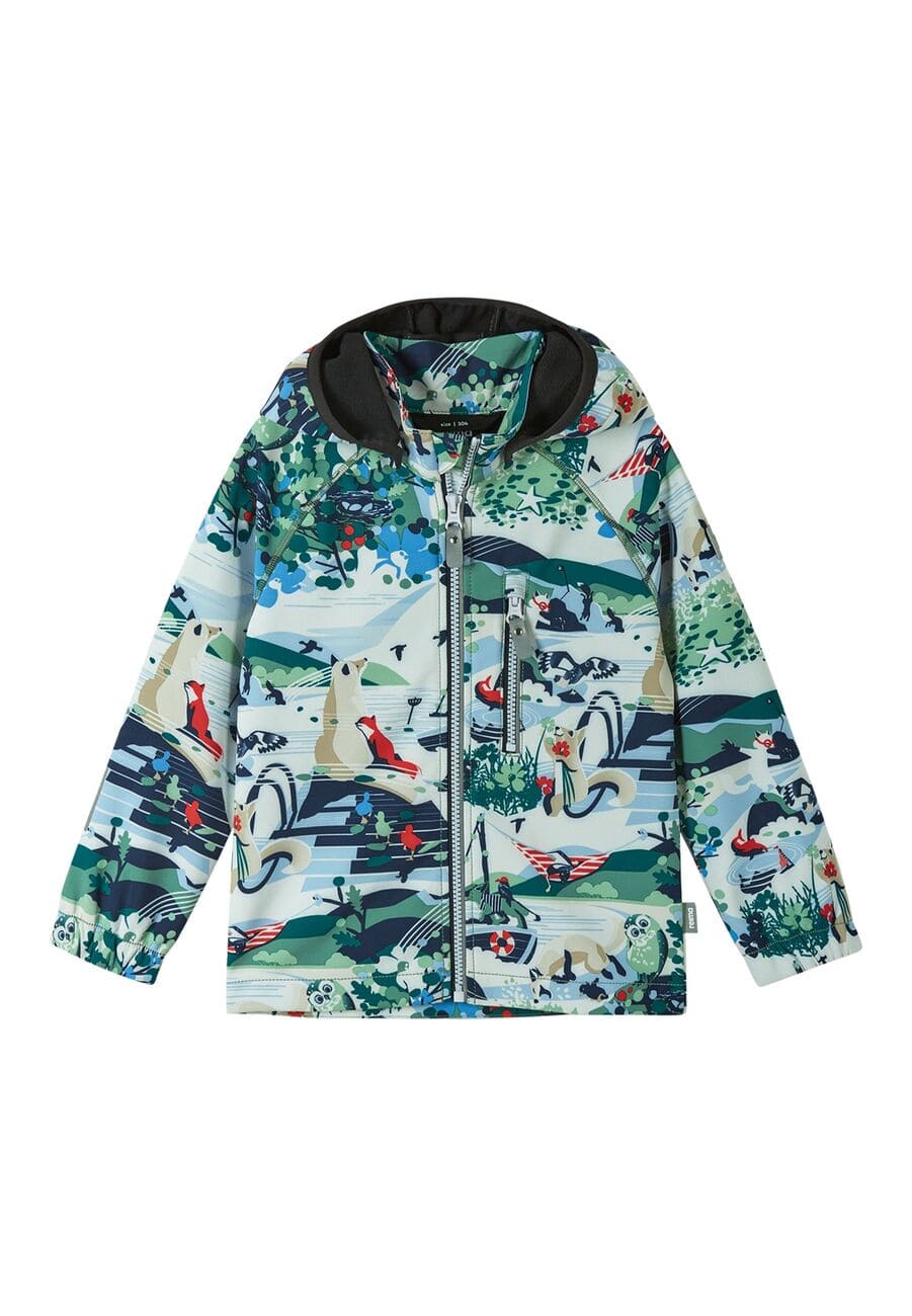 Reima Softshell takki Vantti Meri Green Clay Reima Softshell takki Vantti Meri Green Clay