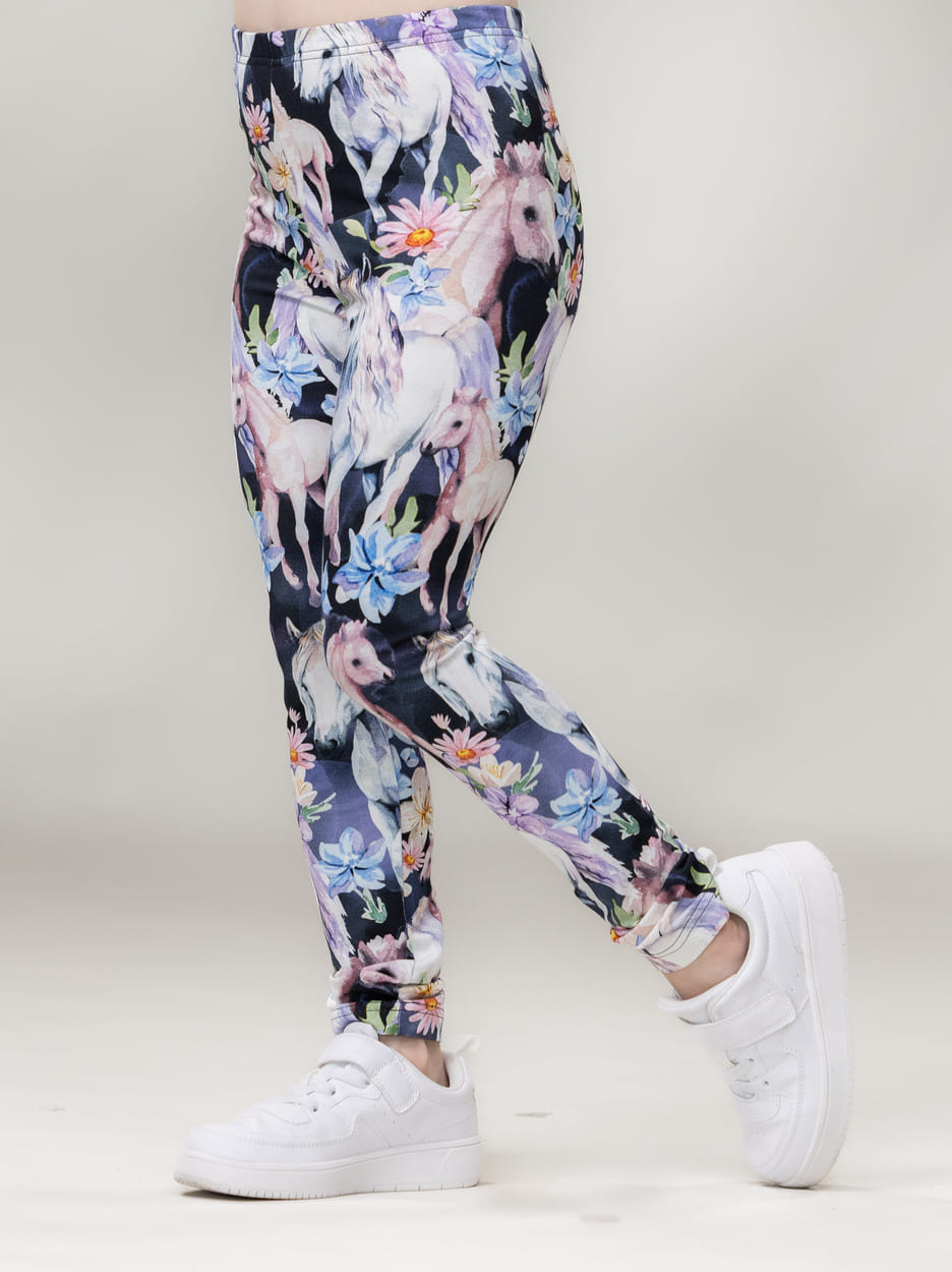 Versonpuoti Mukava Leggings Naiset Unelmia sininen/värikäs