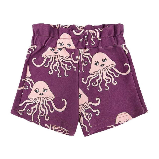 Dear Sophie Jellyfish Paperbag Shorts Purple