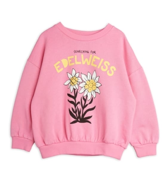 Mini Rodini Edelweiss Sweatshirt pink