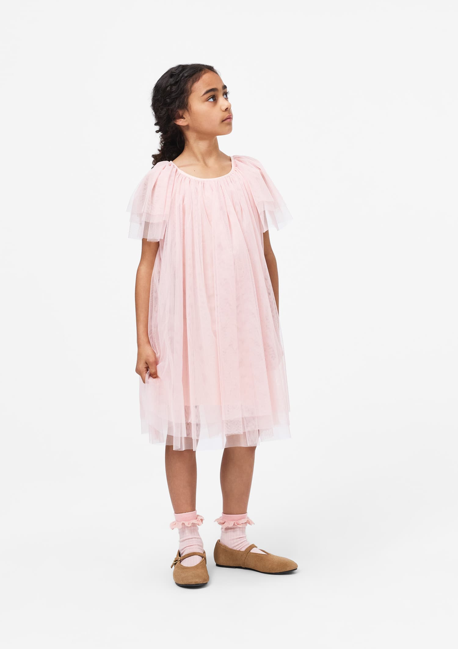 Molo Kids Cocolita Tyllimekko Petal Blush