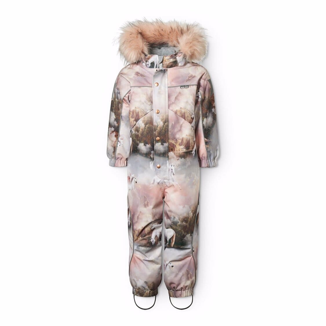 Molo Kids  Polaris Fur Utopia snowsuit