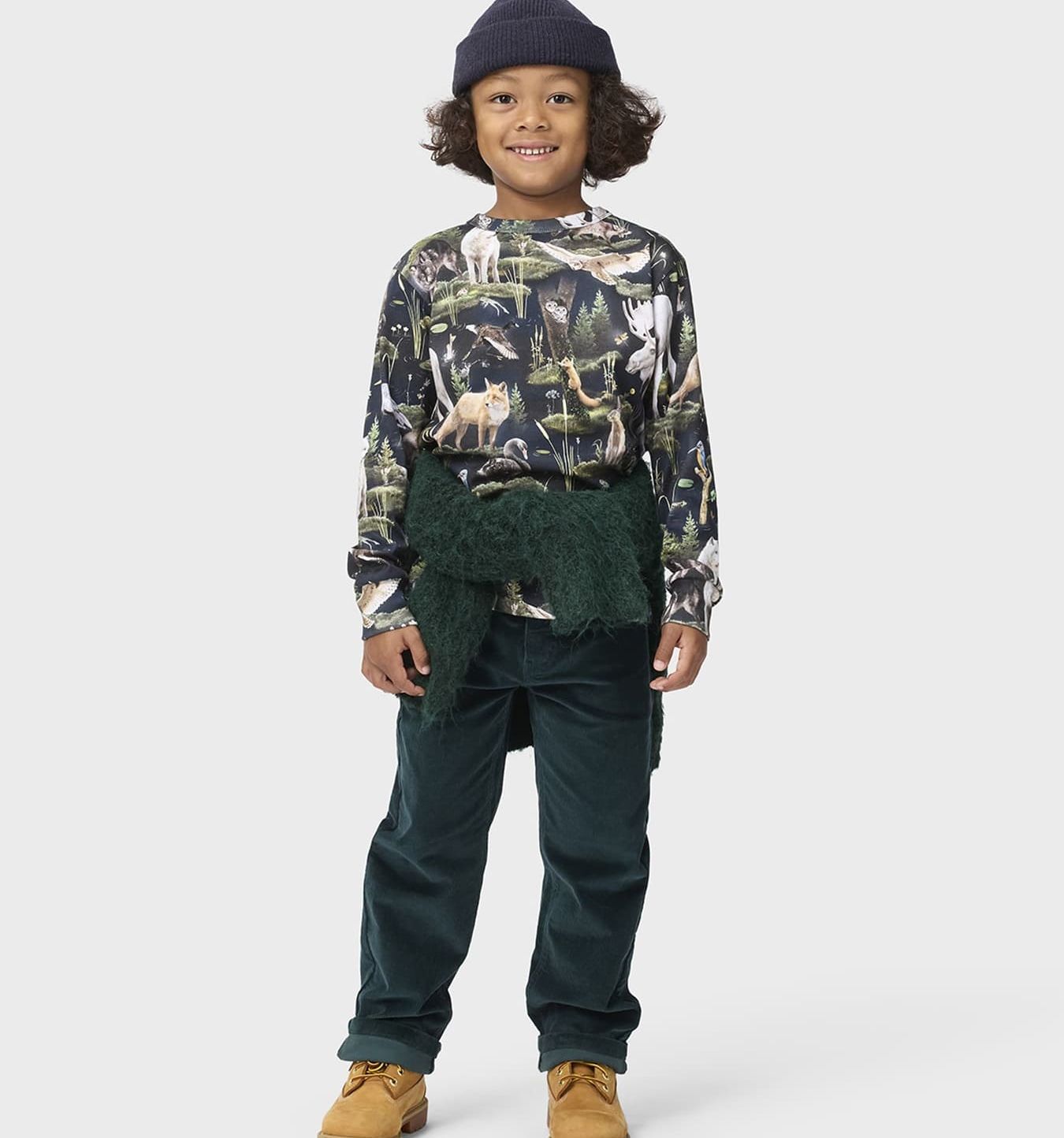 Molo Kids Rill Forest Fauna Paita