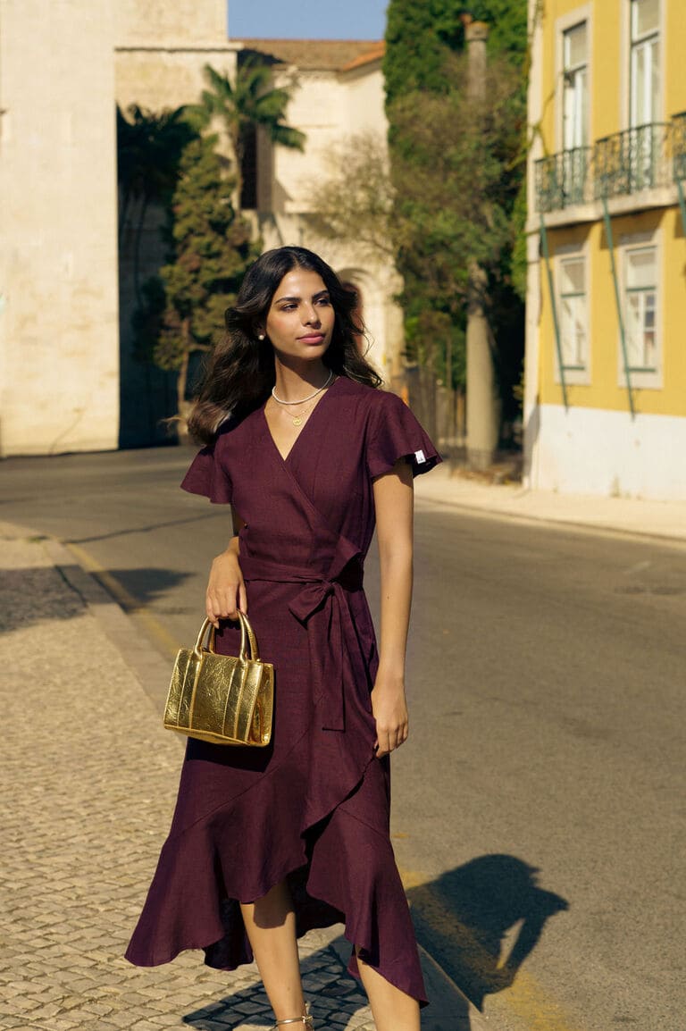 Nakoa Annika Mekko Pellava Merlot