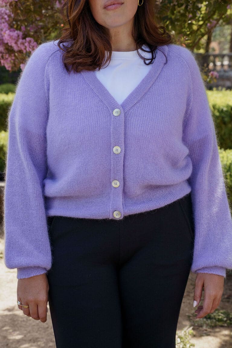 Nakoa Elsie Cardigan Lavender