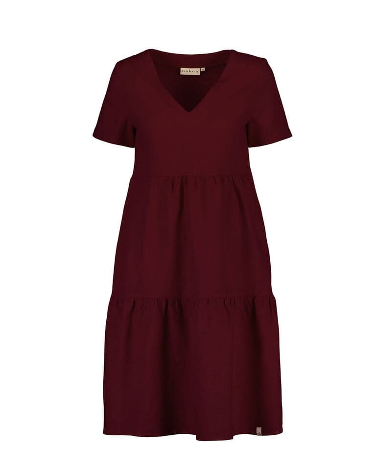 Nakoa Kerrosmekko Merlot pellava