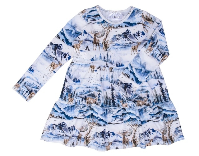 Nakoa Layered Dress Misty Mountains