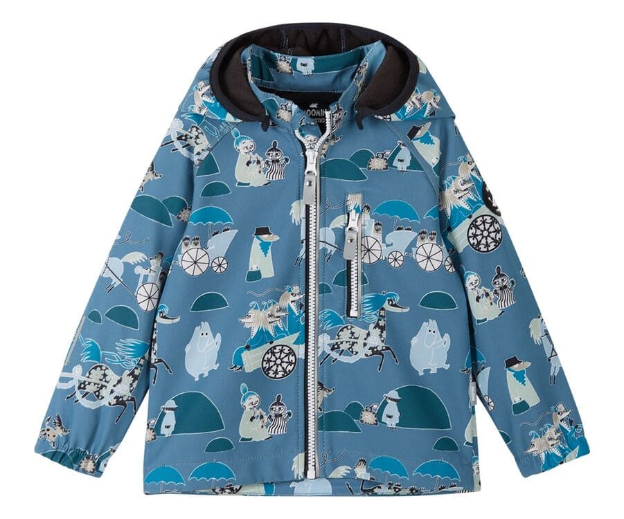 Reima Softshell takki Vantti Muumi Blue ocean