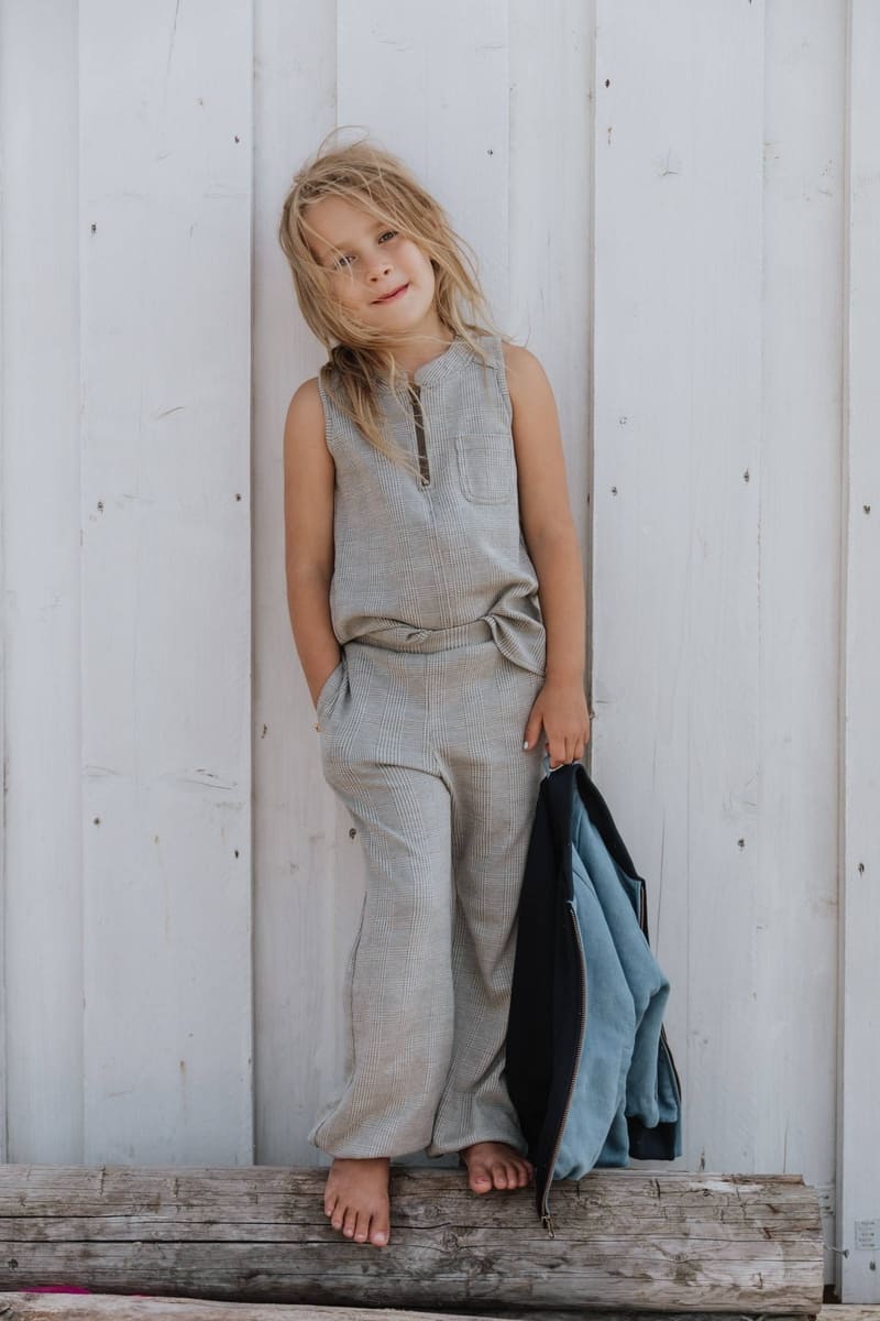 Little Hedonist Toppi Sam Jaquard Beige