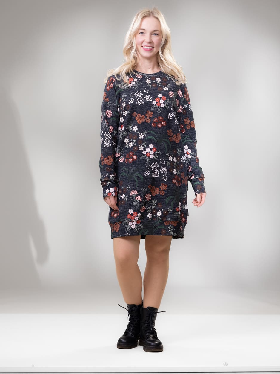 Versonpuoti College Tunika Mökillä musta/ruoste/viini