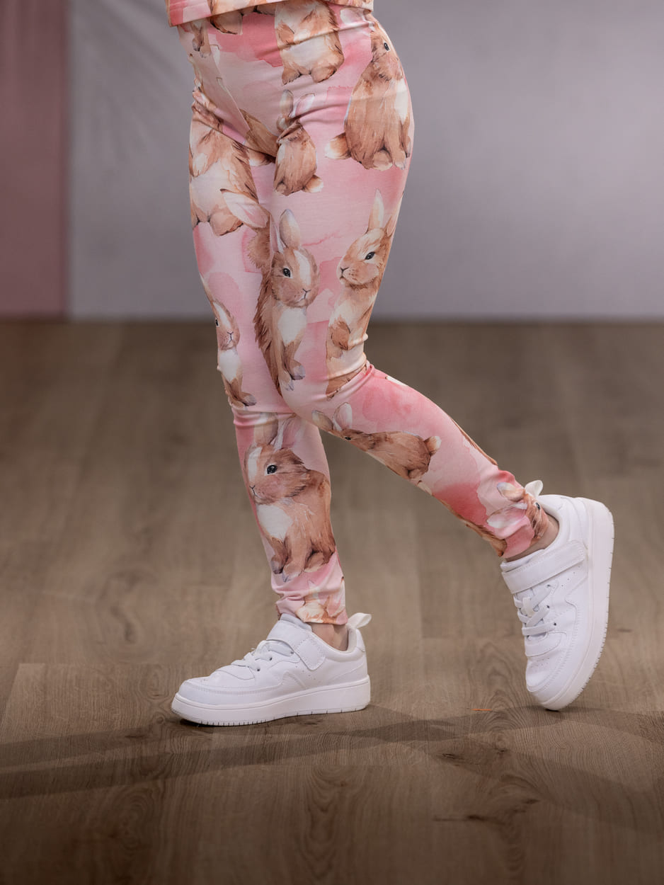 Versonpuoti Mukava leggarit Bunnylove pinkki
